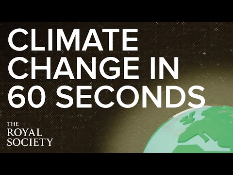 Preview image for the video "Climate change in 60 seconds | The Royal Society".