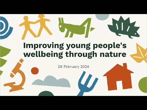 Preview image for the video "Improving young people's wellbeing through nature".