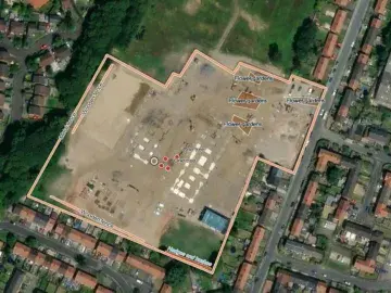 Star Salford Academy's site boundary