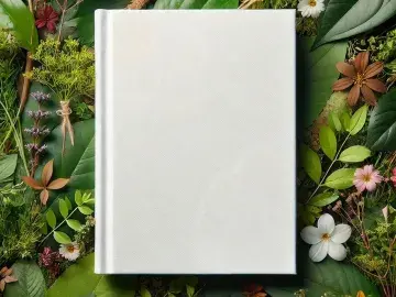 Book on flowers and plants