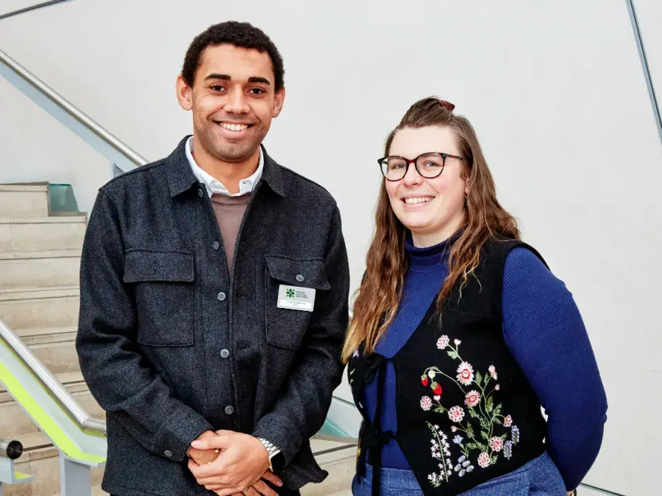 Nature Park team members at the Natural History museum
